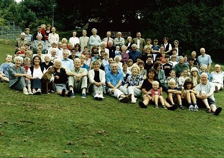 Past group on Vicarage Meadow